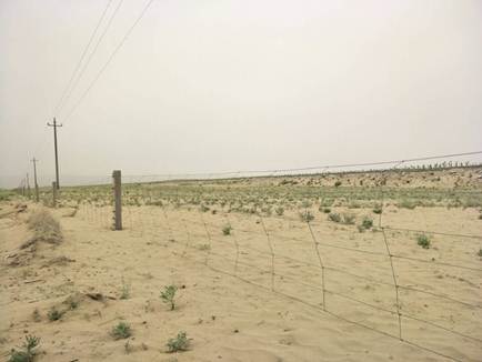 说明: 2015年阿克塞音河小流域试图保持项目（二期）3-围栏